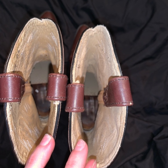 GENUINE LEATHER COWBOY BOOTS - Picture 7 of 10